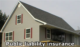 Public liability insurance house